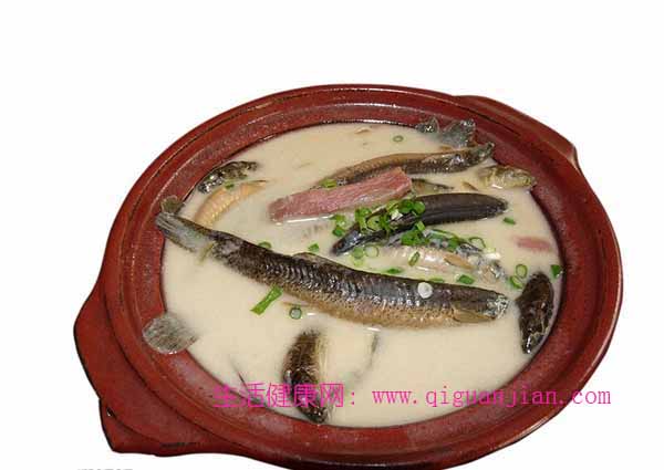 鳅虾汤--温阳补肾