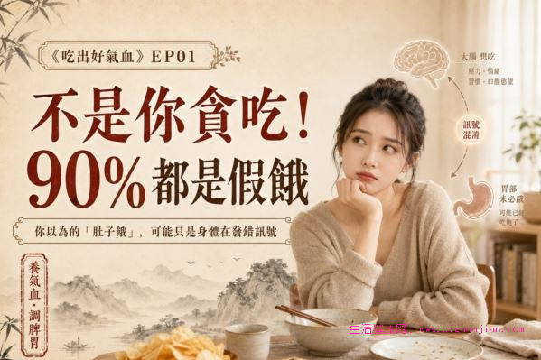 总莫名嘴馋想吃东西？中医解读假性食欲的成因与调理方法